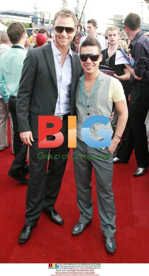 Anthony Callea and David Campbell at ARIA Awards