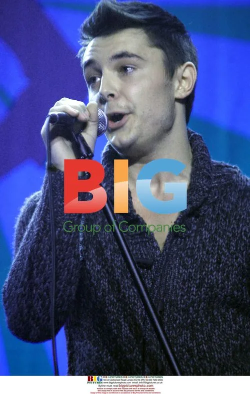 Leon Jackson at the Girl Guides 'Big Gig' 2008