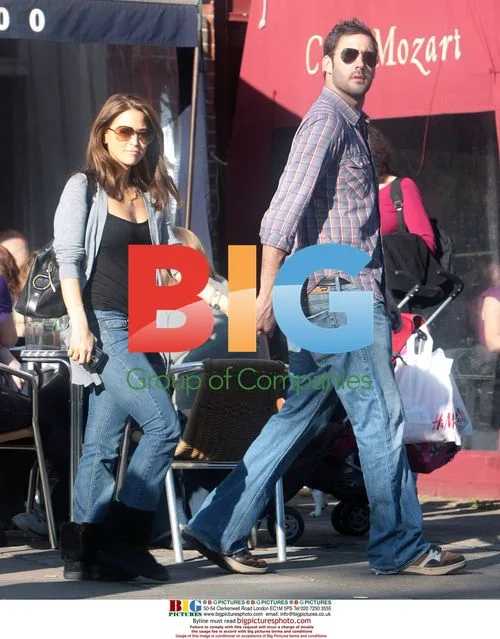 Rachel Stevens spotted with boyfriend in London