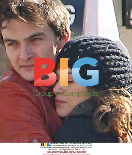 Keira Knightley and Rupert Friend share intimate hug