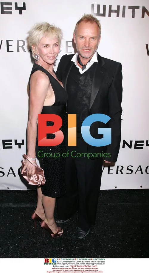 TRUDIE STYLER and STING at 2008 Whitney Gala