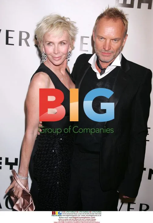 TRUDIE STYLER and STING at 2008 Whitney Gala