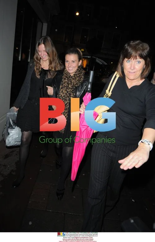 Coleen Rooney goes for a girls' night out