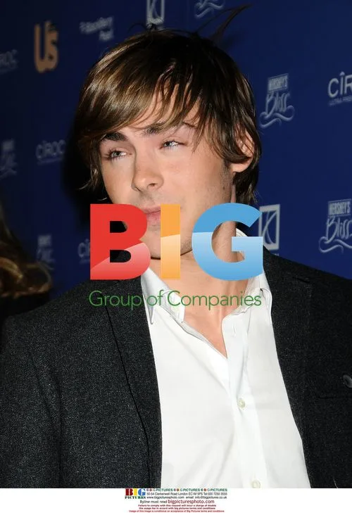 Zac Efron at 2008 Hot Hollywood Issue