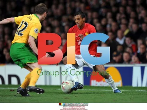 Nani in action at Manchester United vs Celtic