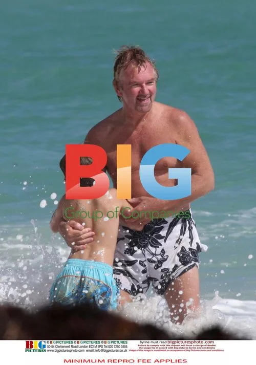 Noel Edmonds and partner Liz Davis on holiday