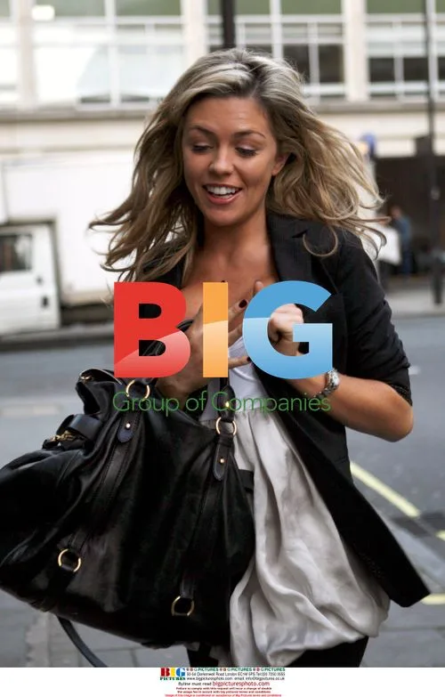 WAG Abbey Clancey arrives at radio one