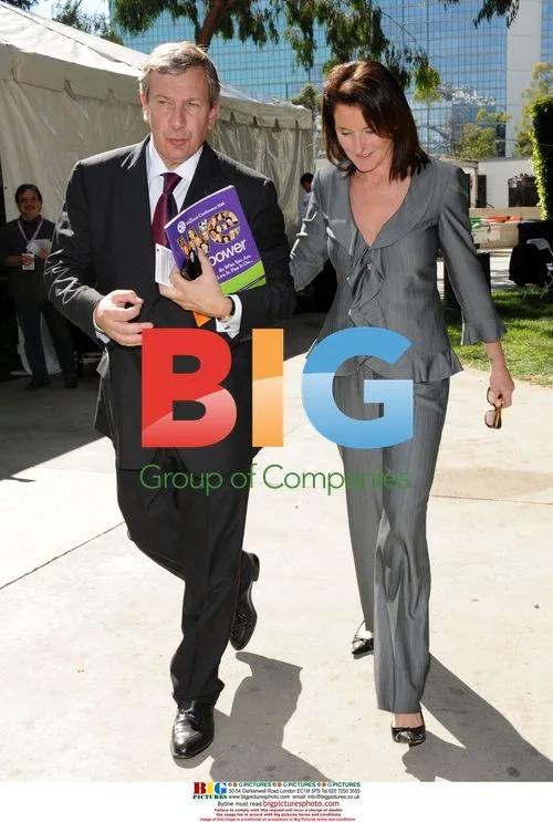 Cecilia Maria Attias and Richard Attias at The Women's Conference 2008
