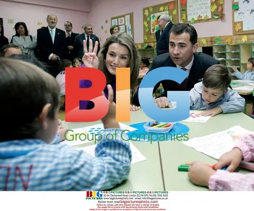 Crown Princess Letizia and Prince Felipe Visit Letizia's Former School
