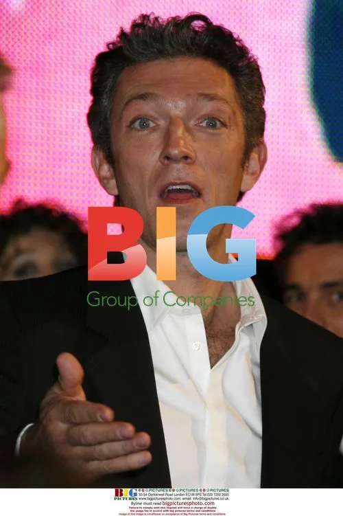 Actor Vincent Cassel at "The Man Who Loves" premiere in Rome