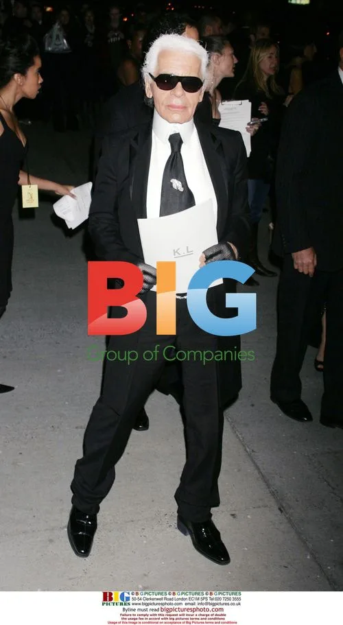 Designer KARL LAGERFELD at Fashion Group International event