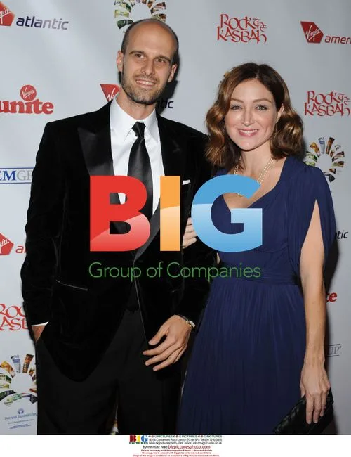 Edoardo Ponti & Sasha Alexander at Rock the Kasbah Event