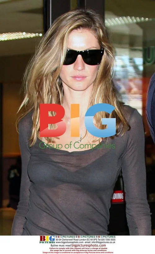 Gisele Bundchen Arrives at LAX