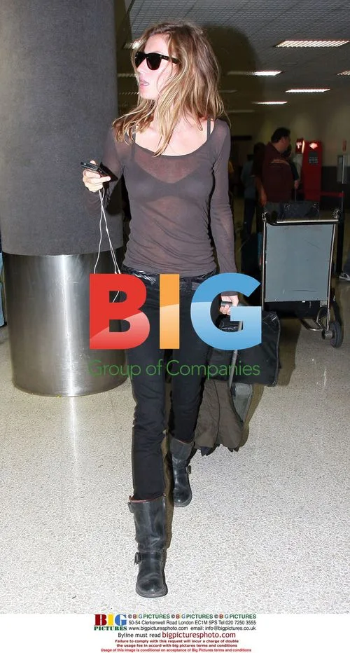 Gisele Bundchen Arrives at LAX