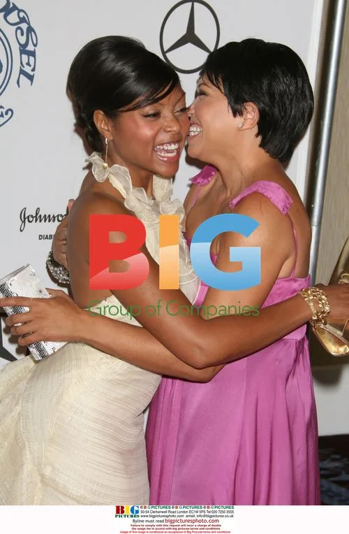 Taraji Henson and Tisha Campbell-Martin at Carousel of Hope Ball