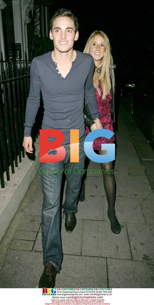 Fawn James leaves Embassy Club with boyfriend