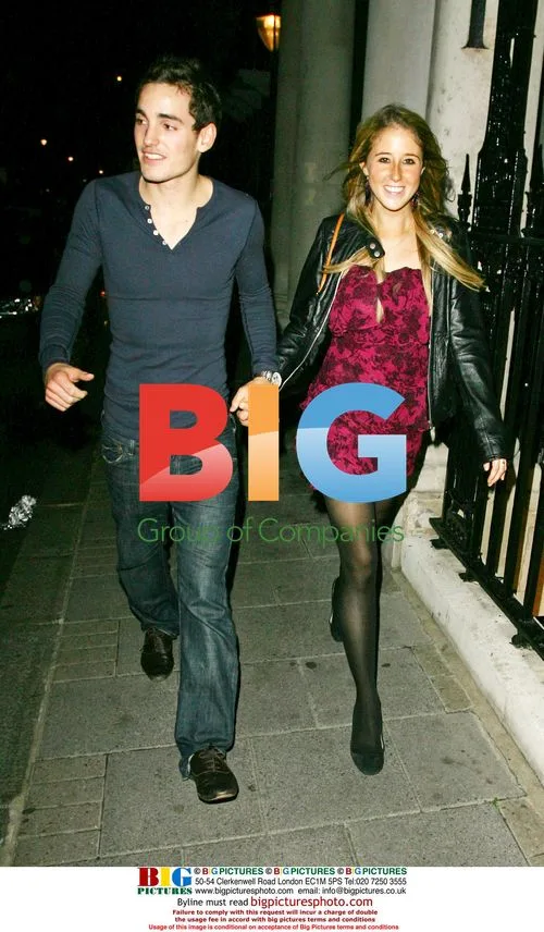 Fawn James leaves club with boyfriend