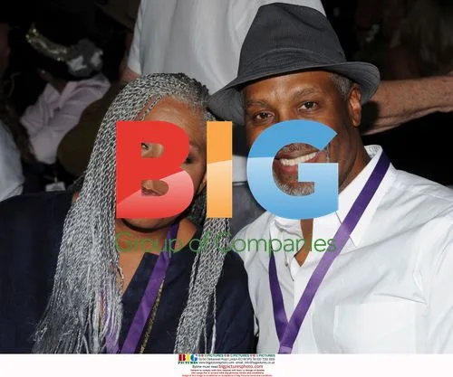 James Pickens Jr. and wife Gina at 2008 Breeders' Cup