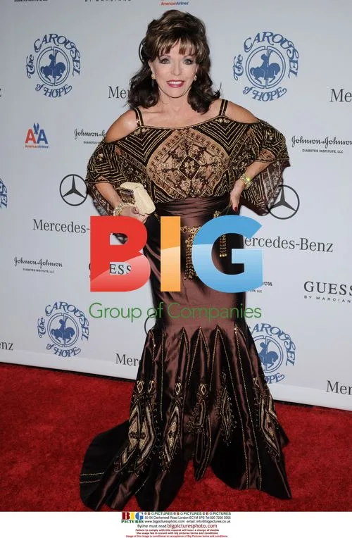 Joan Collins at Carousel of Hope Ball