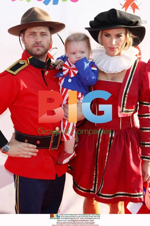 Jason Priestly with wife at Dream Halloween