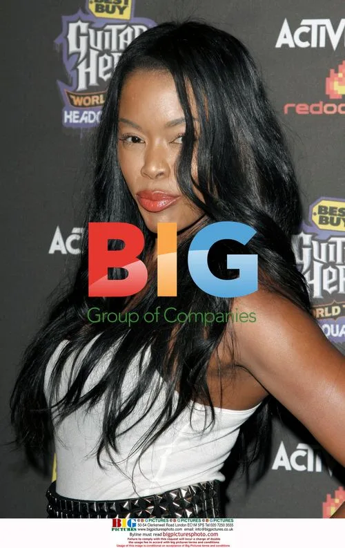 Golden Brooks at Guitar Hero World Tour Launch