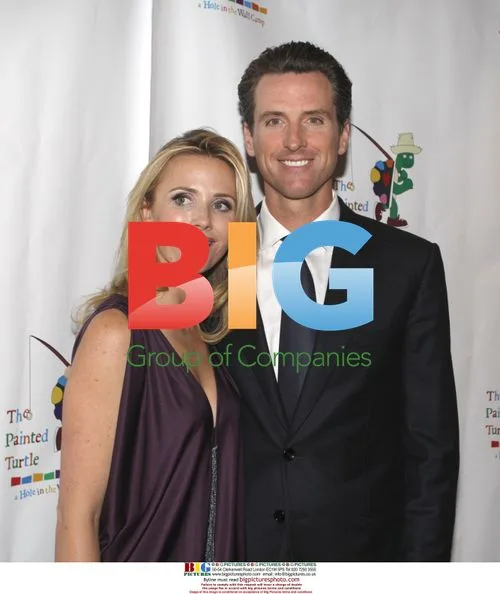 Newsom and Wife Attend Benefit Performance