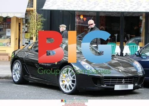 Chris Evans with Ferrari in London