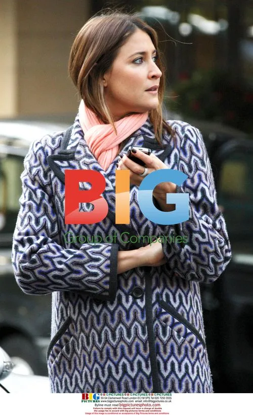 Lisa Snowden leaving Dorchester Hotel