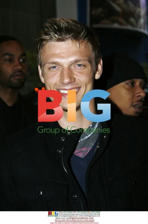 Nick Carter at 'TRL' Taping