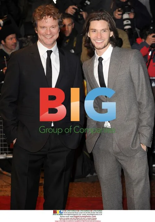 Colin Firth and Ben Barnes at Easy Virtue Premiere