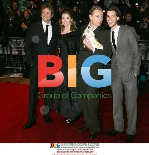 Colin Firth, Jessica Biel at Easy Virtue Premiere