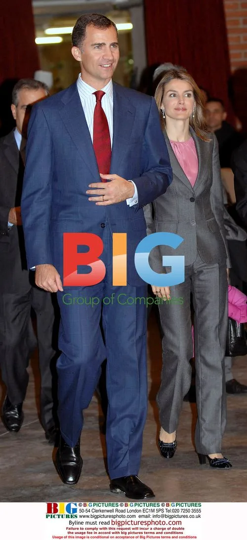Prince and Princess of Asturias Attend Memorial Lunch