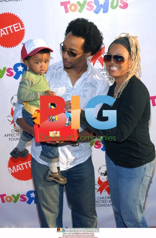Kim Fields and family at Dream Halloween