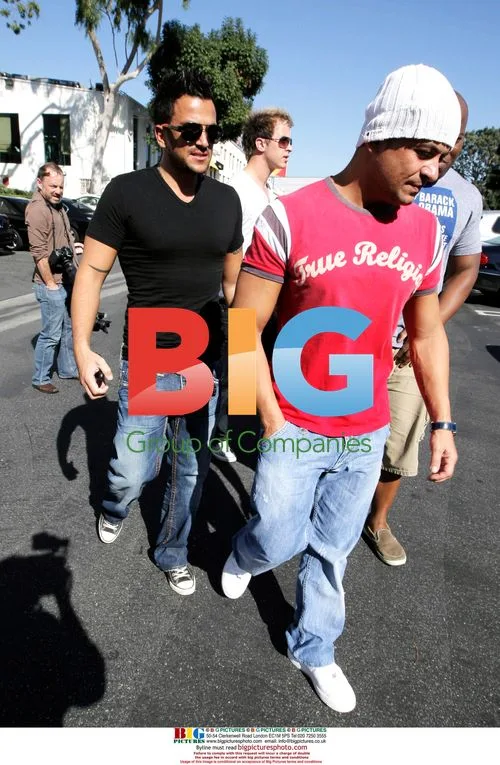 Peter Andre shops at Kitson Men's