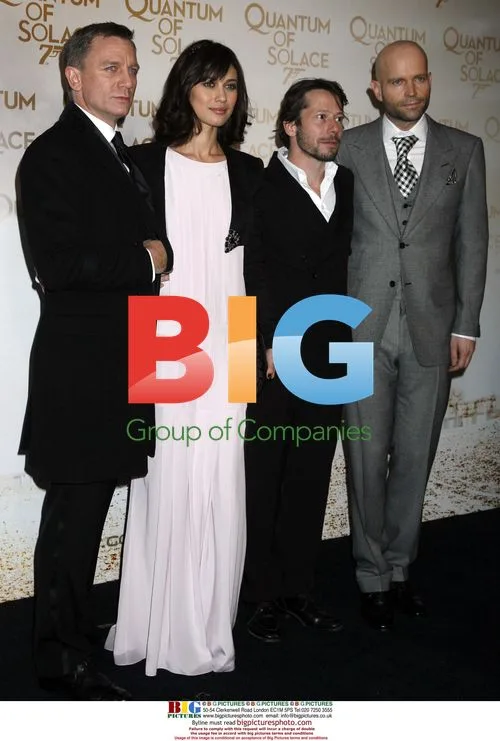 Daniel Craig, Olga Kurylenko at Quantum of Solace Premiere