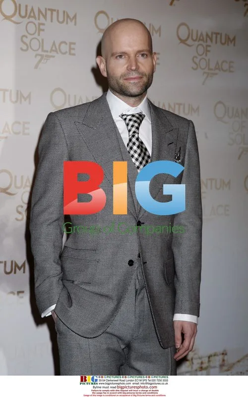 Director Marc Forster at French "Quantum of Solace" Premiere