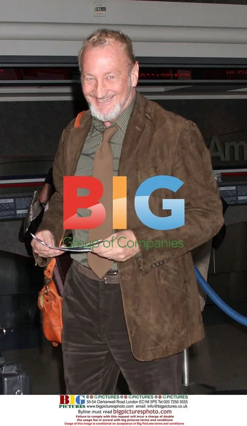 Robert Englund & Wife at LAX
