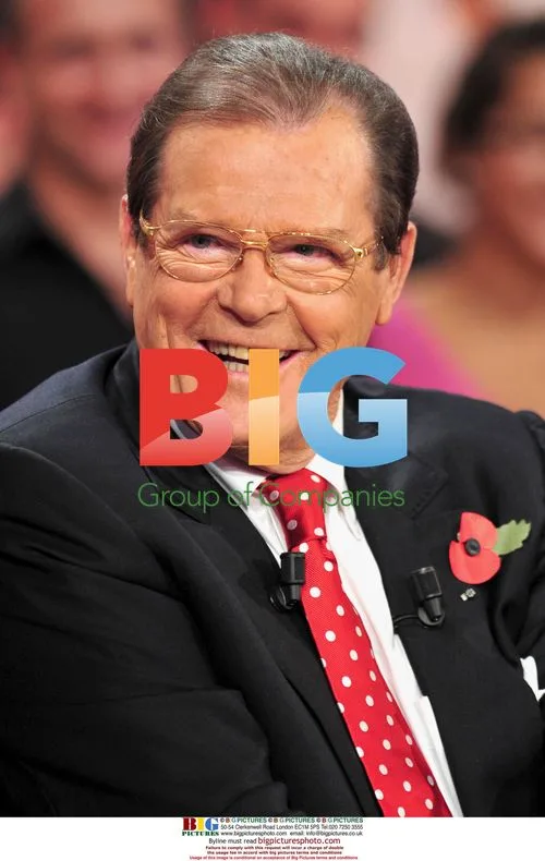 Roger Moore promotes memoir