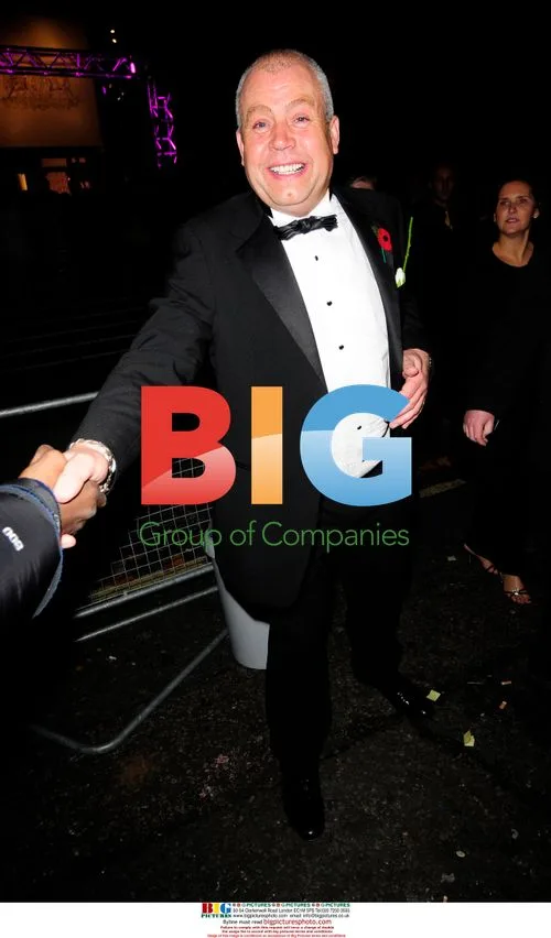 Celebrities Leaving National TV Awards in London