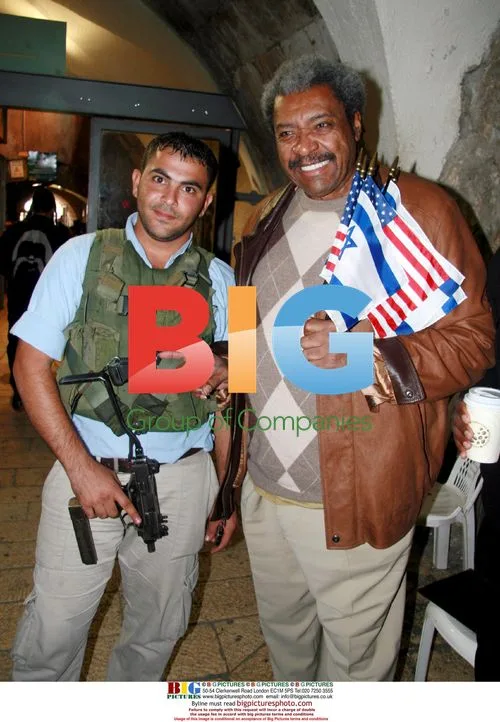 Don King in Jerusalem, Israel