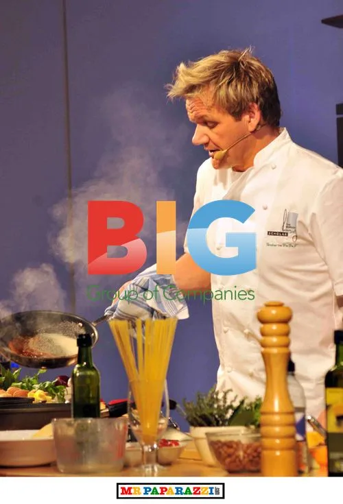 Chef Gordan Ramsey at Good Food Show in Glasgow