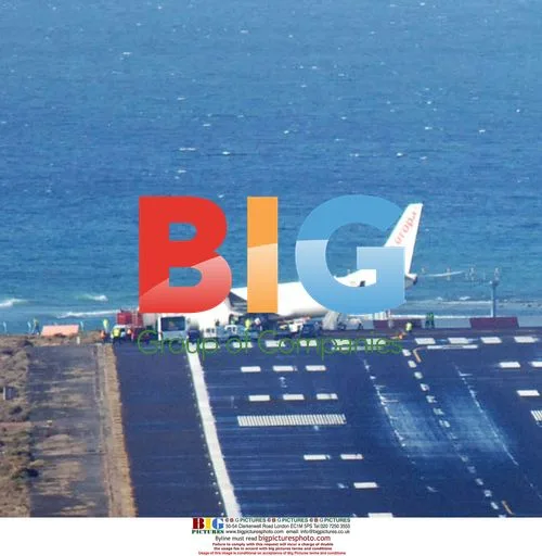 British Plane Skids Off Runway in Lanzarote