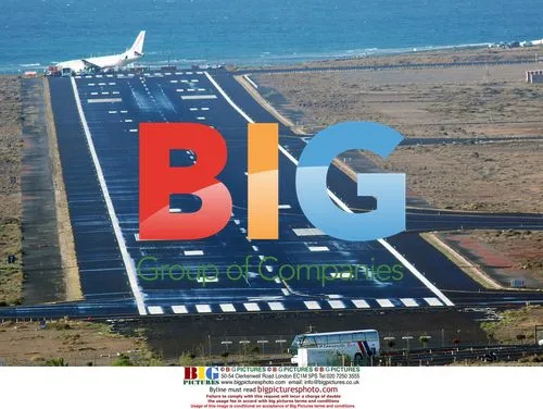 Plane Skids Off Runway in Lanzarote