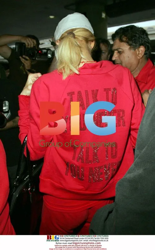 Paris Hilton returns to LA from London