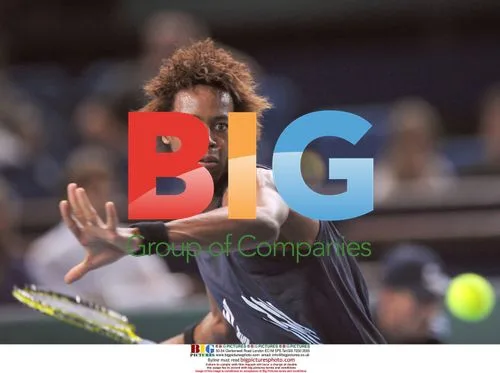 Gaël Montfils at Paris Tennis Masters