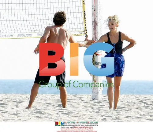 Kate Hudson and son Ryder at beach