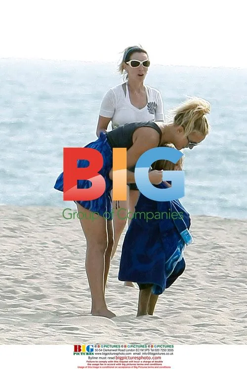 Kate Hudson Spends Beach Day with Son Ryder