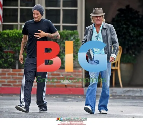 Rod Stewart and son Sean out for brunch