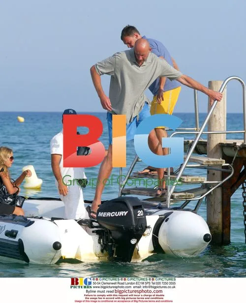 Zydrunas Ilgauskas Relaxing in Saint-Tropez