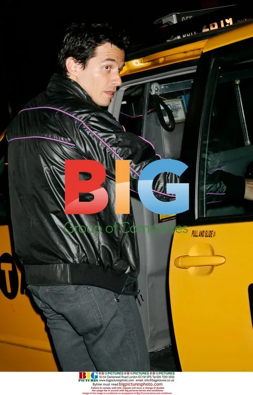 Antonio Sabato Jr. leaves hotel for dinner
